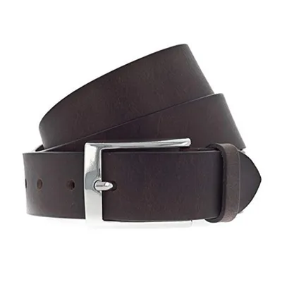 Produktbild von Vanzetti Leder Gürtel Dresscode: Business 35mm Full Leather Belt W110 Dark Brown braun