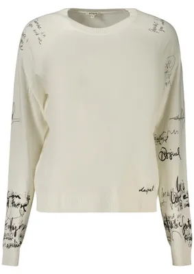 Image de Pulls pour femmes : Découvrez nos t-shirts à manches longues blancs avec motifs imprimés et brodés