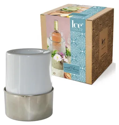 Immagine prodotto di Creativo refrigeratore per bottiglie in ghiaccio naturale da personalizzare, secchiello per il ghiaccio, vaschetta per il ghiaccio, refrigeratore per vino, refrigeratore per spumante