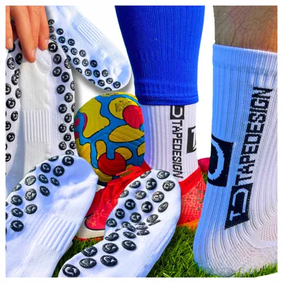 Produktbild von TAPEDESIGN Grip rutschfeste Fußballsocken Herren Größe 40-46