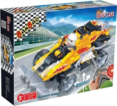 Produktbild von BanBao Super Cars 8218 Konstruktion Spielzeug Bausteine