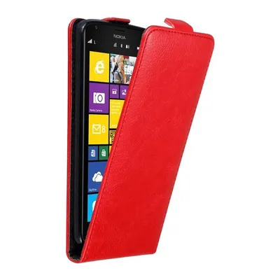 Zdjęcie produktu dla Pokrowiec Cadorabo do Nokia Lumia 1520 w kolorze czerwonym Etui z klapką na telefon komórkowy Etui Pokrowiec