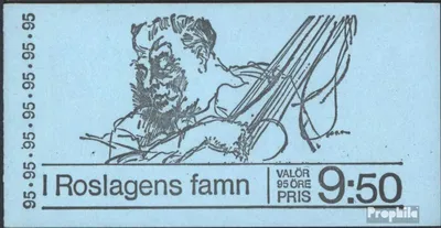 Produktbild von Briefmarken Schweden 1976 Mi MH61 (kompl.Ausg.) postfrisch In Roslagen