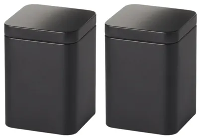 Produktbild von Eckige Teebox für Teeaufbewahrung