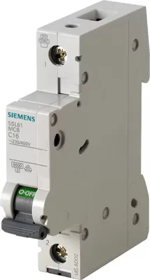 Zdjęcie produktu dla Siemens 5SL6150-7, Miniaturowy wyłącznik, IP20