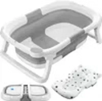 Produktbild von YOLEO Babybadewanne Klappbare Badewanne, Silikonbadewanne, für 0-2 Jahre