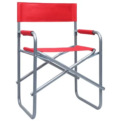 Produktbild von vidaXL Regiestühle 2 Stk. Stahl Rot