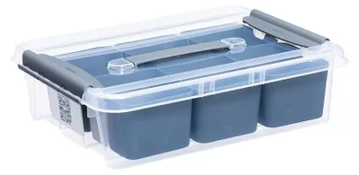 Produktbild von plast team Aufbewahrungsbox PROBOX DIY, 8 Liter