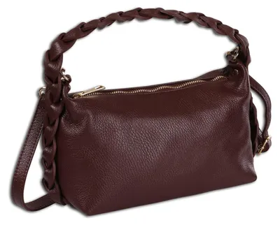 Immagine prodotto di Toscanto bordeaux, borsa a tracolla piccola di colore rosso 25x14x9 cm OTT849UR6