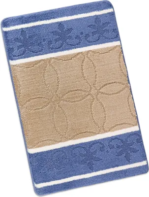 Produktbild von BANY 60x100 cm - 60x100 cm - Blau,Beige