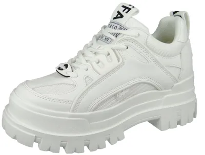 Produktbild von Buffalo Damen Aspha HYB Mid Cut Plateausneaker - 1622107, Farbe:Weiß, Damen Schuhe:41
