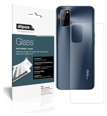 Zdjęcie produktu dla 1x folia ochronna do Oppo A52 tył matowy - folia antywstrząsowa 9H dipos Glass szkło plastikowe