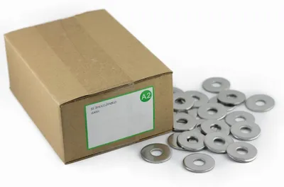 Produktbild von DekorStal Unterlegscheibe A2 DIN 9021 M10 - 10 Stück