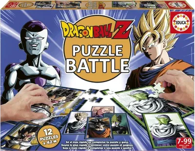 Immagine prodotto di Puzzle - EDUCA - Battle Dragon Ball Z - 12 puzzles