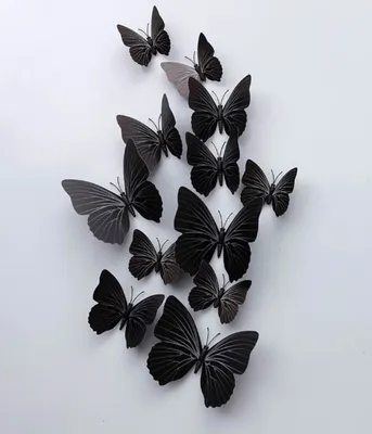 Produktbild von 36 Stück 3D Schmetterling Wandaufkleber Simulation Schmetterling