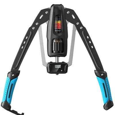 Produktbild von Arm-Power Twister, Hydraulischer Armtrainer 10-200 kg mit Wiederholungszähler, Krafttrainer für Zuhause, Grifftrainer, Muskeln Fitnessgeräte Merach