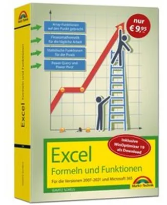 Obrázok produktu pre Excel Formeln und Funktionen Für die Versionen 2007 bis 2021 und Microsoft 365