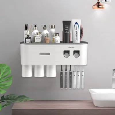 Badezimmer Organizer – Zahnbürstenhalter