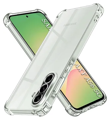 Zdjęcie produktu dla Techsuit Shockproof Silicone etui na Samsung Galaxy A56 5G - przezroczyste
