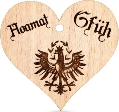Produktbild von Anhänger Hoamat Gfüh