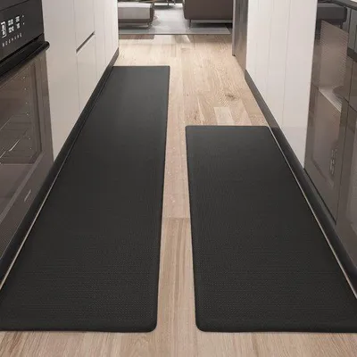 Immagine prodotto di Tappetino da cucina impermeabile, 2 pezzi, antiscivolo, 44x120 cm, 44x240 cm, gommato
