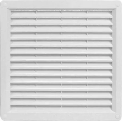 Obrázok produktu pre Mriežka vetracia so sieťovinou VM, 300 x 300 mm, biela 0217