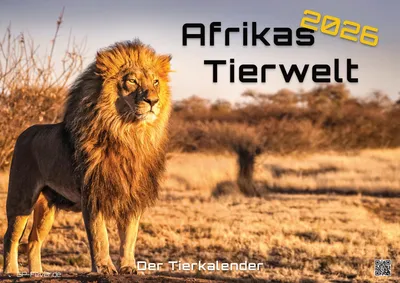 Produktbild von Afrikas Tierwelt - Der Tierkalender - 2026 - Kalender DIN A3