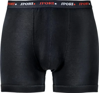 Produktbild von HERMKO 8950 Herren Pant Boxershorts mit Webbund, Größe:D 12 = EU 6XL, Farbe:schwarz - Sport