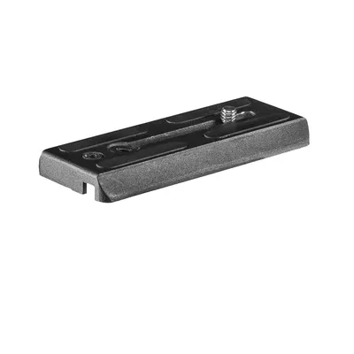 Image de Walimex pro 173 SH Plaque rapide - plaque de remplacement en aluminium pour trépied, 100x40x10 mm, avec vis 1/4 pouce