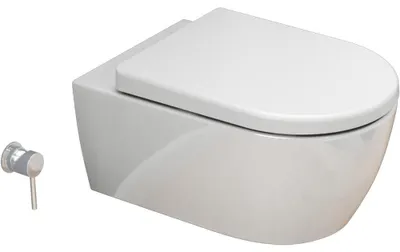 Immagine prodotto di ssww | wc con sedile wc softclose, wc taharet senza bordi, wc co