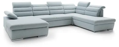Produktbild von Ecksofa U-Form Couchgarnitur Schlaffunktion Wohnlandschaft Sofa Couch