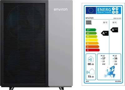 Produktbild von EcoHeat Monoblock Wärmepumpe R32 – 6 bis 24 kW wählbar - 24 kW
