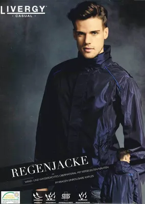 Produktbild von Livergy Casual Herren Regenjacke 48