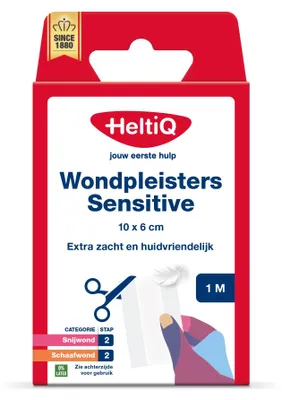 Produktbild von Heltiq Wundpflaster Sensitive 1 m x 6 cm (1 Stück)
