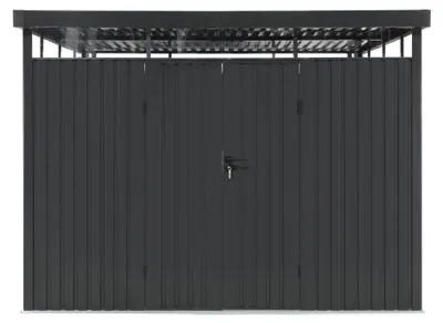 Produktbild von Tepro Metallgerätehaus Premium Shed 8x10 inkl. Regenrinne 300 x 180 cm