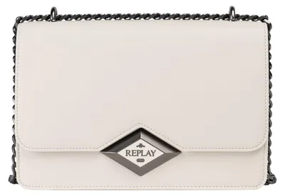 Produktbild von REPLAY Umhängetasche Crossbody Bag White Smoke creme