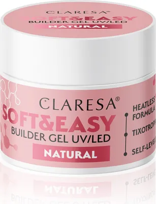 Obrázok produktu pre Claresa Soft&Easy stavebný gél prírodný 12g