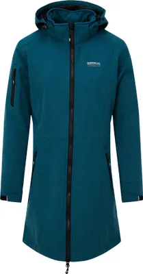 Produktbild von Nordberg Gisella - Softshell Outdoor Sommerjacke Damen - Lagoon Melange - Größe S