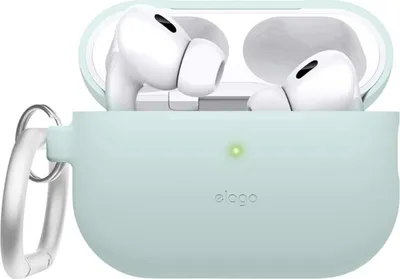 Produktbild von Elago Silikon-Hängehülle für AirPods Pro 2 Mint