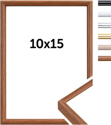 Zdjęcie produktu dla Dörr 801701, Ramka na pojedyncze zdjęcie, Szkło, MDF, Plastik, Czarny, Matowy, Stół, 10 x 15 cm