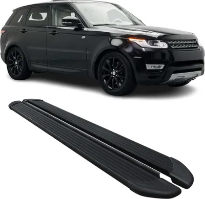 Image de Marchepieds Latéraux pour Range Rover Sport 2013-2022 Noir Aluminium 2Pcs