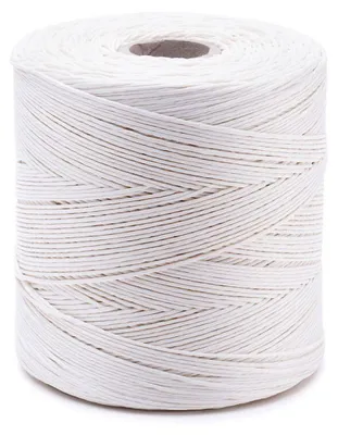 Immagine prodotto di Spago di lino lucido, colore bianco, 120 metri