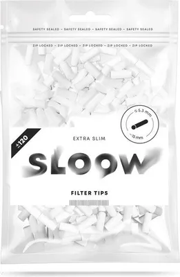Obrázok produktu pre Sloow Extra Slim Filter 5,3 mm 120 kusov