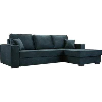 Produktbild von Ecksofa Eckcouch mit Schlaffunktion Bettkasten LUNI palladium 3 rechts L-form Sofa