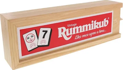 Produktbild von Goliath Rummikub Vintage - Brettspiel im n Holzkästchen
