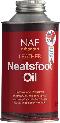 Produktbild von Neatsfood Öl Oberöl für lang anhaltenden Glanz, Flexibilität und Haltbarkeit Ihrer Lederausrüstung