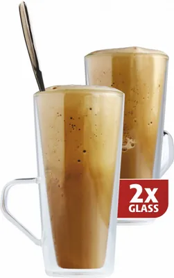 Obrázek produktu pro Sklenice Frapple s dvojitou stěnou, sada 2 kusů - Maxxo