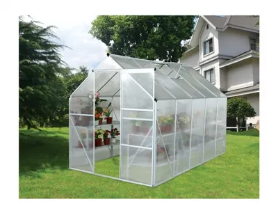 Zdjęcie produktu dla Nohel Szklarnia ogrodowa JUKATAN poliwęglan 5,9m2 3,1x1,9x1,95m