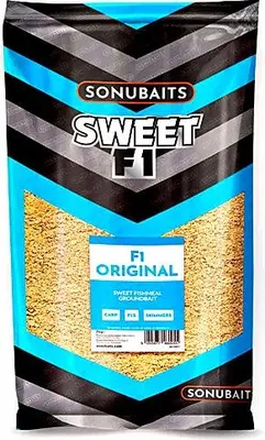 Produktbild von Sonubaits F1 Original Sweet Fishmeal Groundbait NEW 2Kg