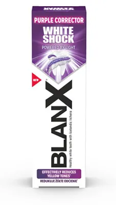 Immagine prodotto di BLANX White Shock Purple Zahnpasta sbiancante 75 ml